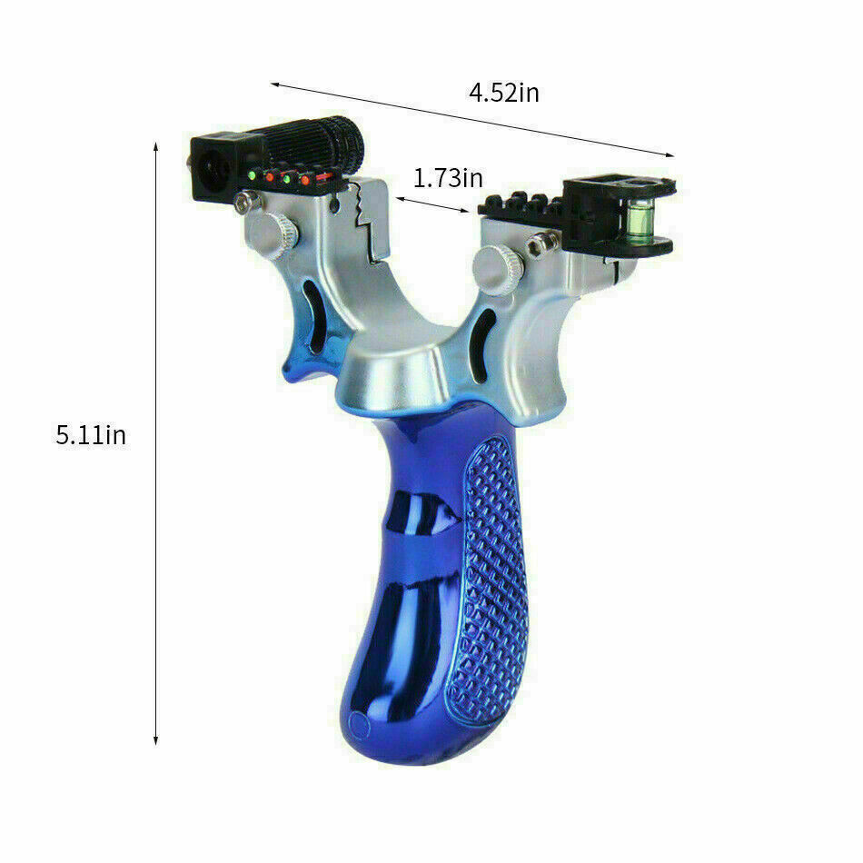 Laser Sight Slingshot - Professional Hunting Catapult with Red Dot