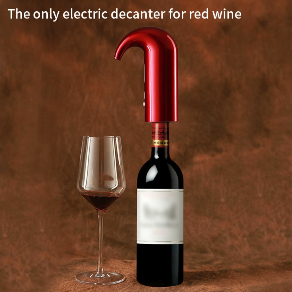 Electric Wine Aerator & Dispenser - One-Touch Pouring System