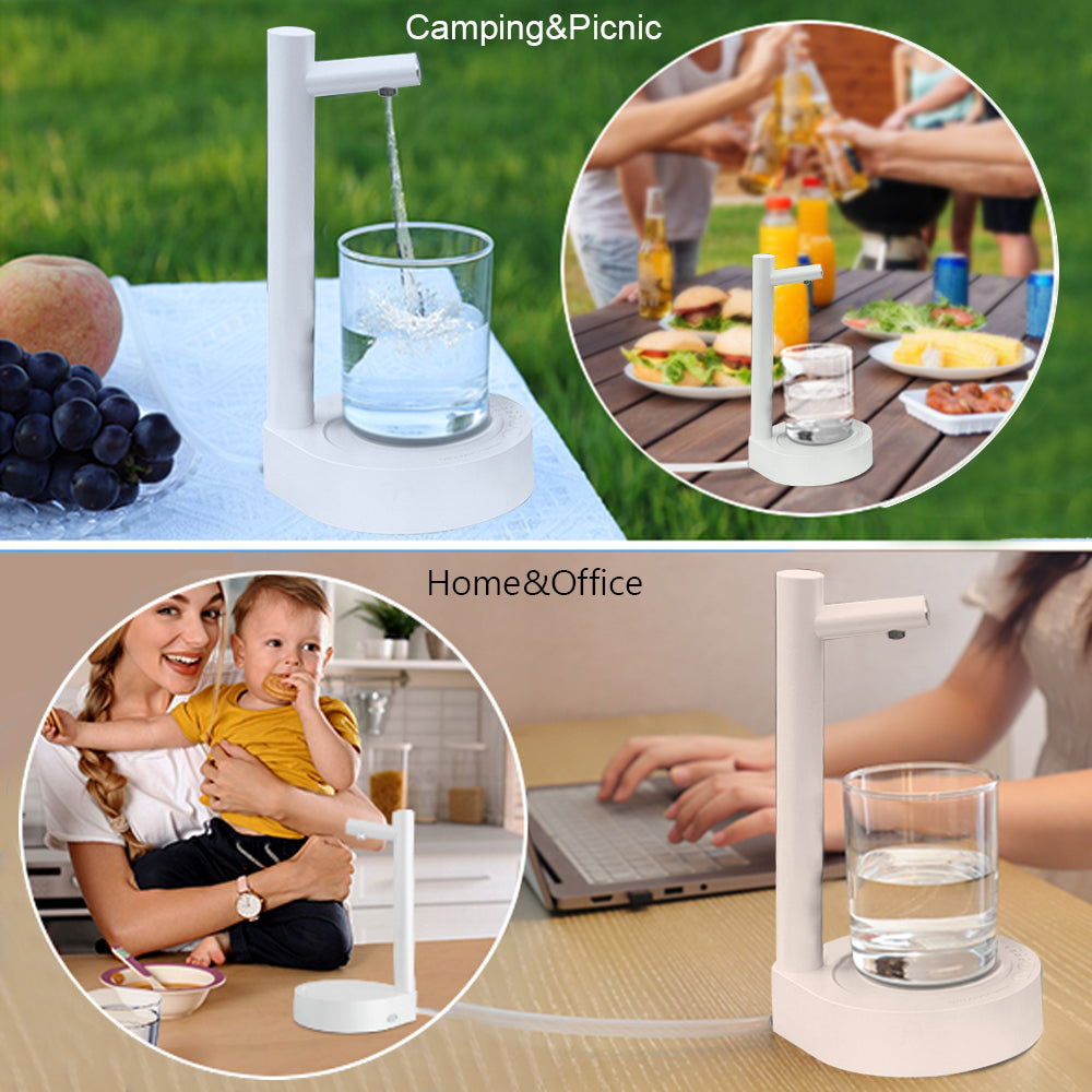Electric Water Dispenser Pump - One-Touch Desktop Drink Dispenser