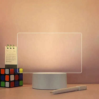 LED Illuminated Writing Board - Glow in the Dark Message Board